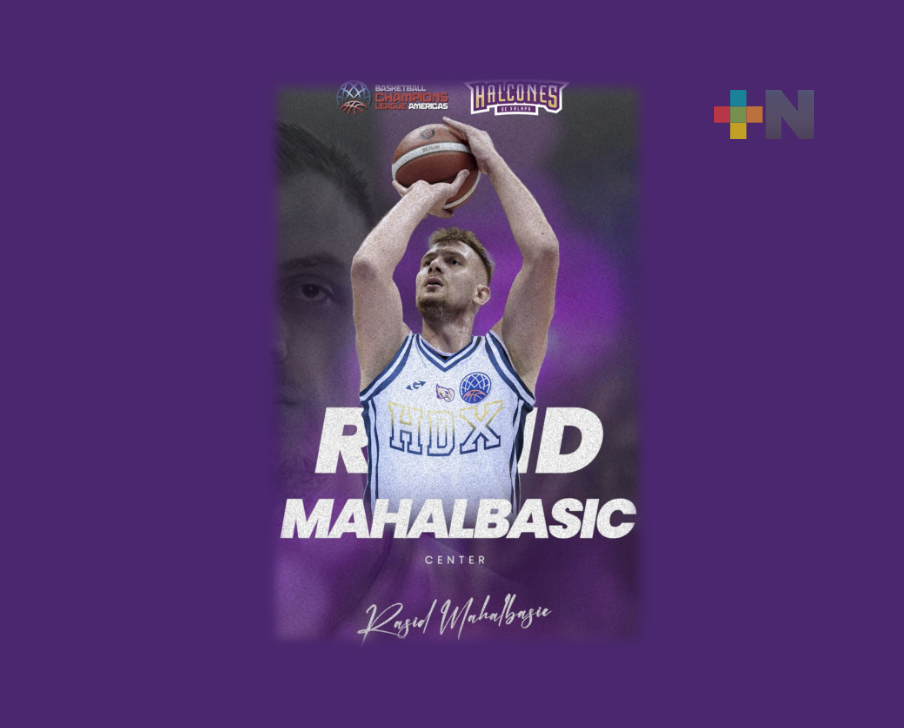 Jugador austriaco Rasid Mahalbasic refuerza a los Halcones de Xalapa